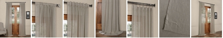 Exclusive Fabrics & Furnishings Solid Sheer 50" x 108" Curtain Panel